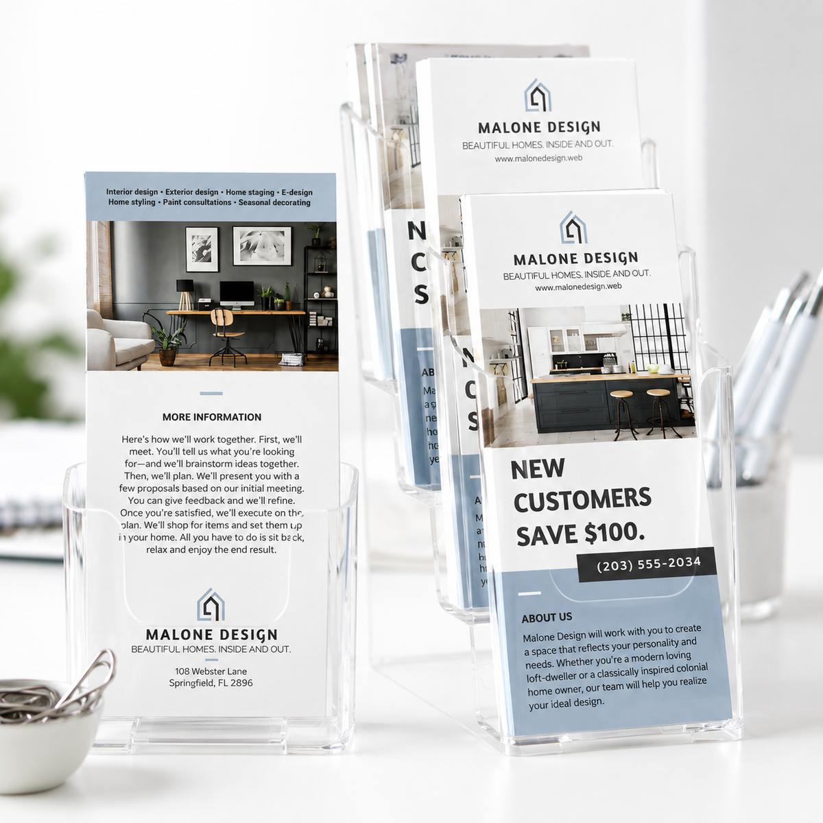 Rack cards