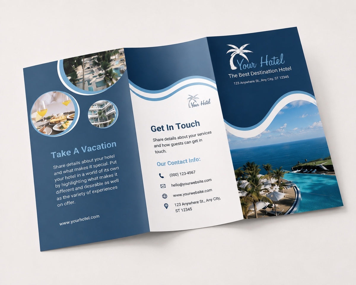 Tri-fold brochures