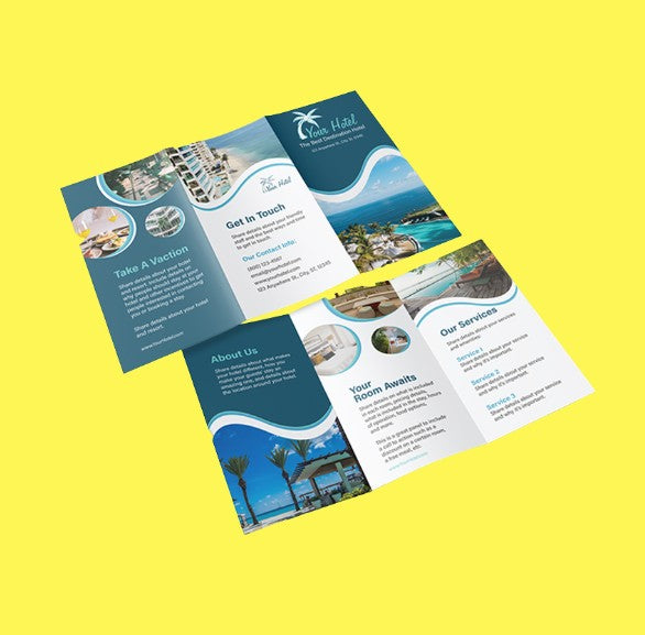 Tri-fold brochures