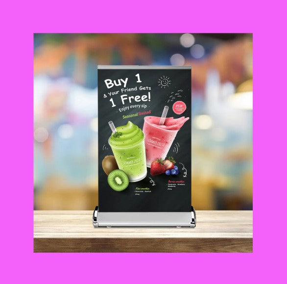 Tabletop Retractable Banners